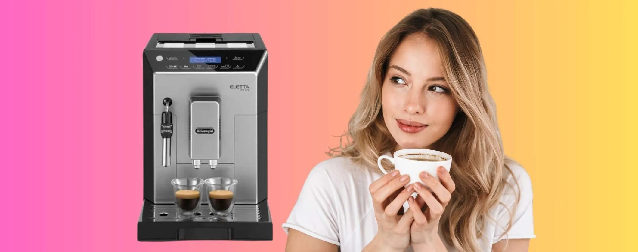 De'Longhi Eletta Plus con macinacaffè: l'espresso a casa come al bar (ricondizionato)