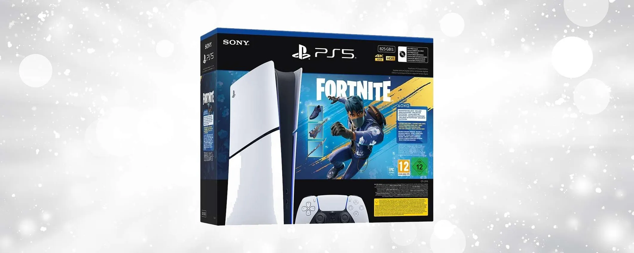 PlayStation 5 in bundle con Fortnite: il regalo perfetto a prezzo scontatissimo