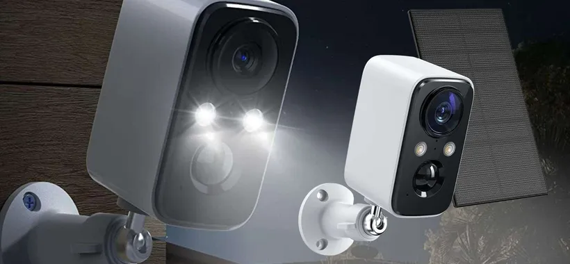 Videocamera di sicurezza wireless con pannello solare: kit a prezzo BOMBA (39€)