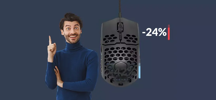 Il mouse giusto per dimenticare le mani sudate costa soltanto 38€