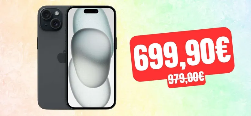 iPhone 15: offerta SHOCK su eBay, tuo a soli 699,90€