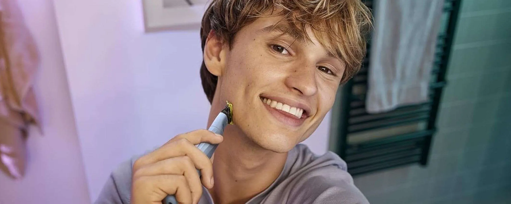 Philips OneBlade First Shave a meno di 30€ è il rasoio perfetto per la prima barba (sconto Amazon)