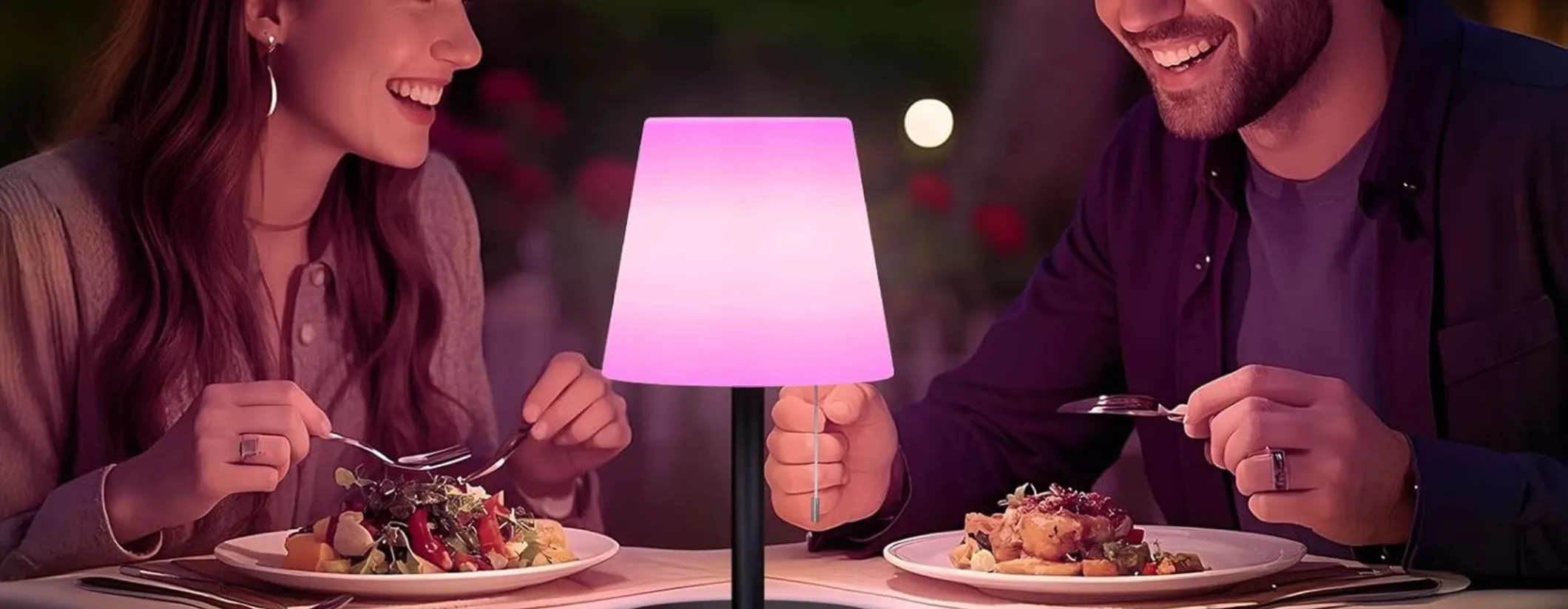 Lampada Solare Tavolo per esterni ricarica 2-in-1 a soli 15€ su Amazon!