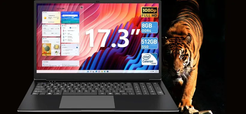 Laptop 17" a 199€ su Amazon: sconto del 71%, prezzo SHOCK per un PC ASSURDO