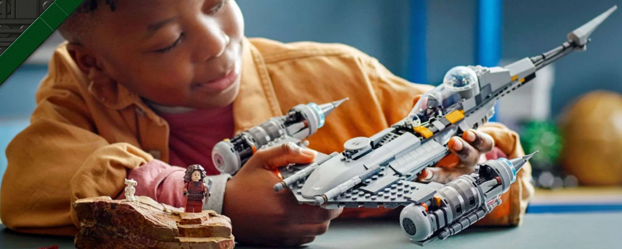 Set LEGO Star Wars N-1 del Mandaloriano in offerta del 32%: l’astronave di Din Djarin con Grogu
