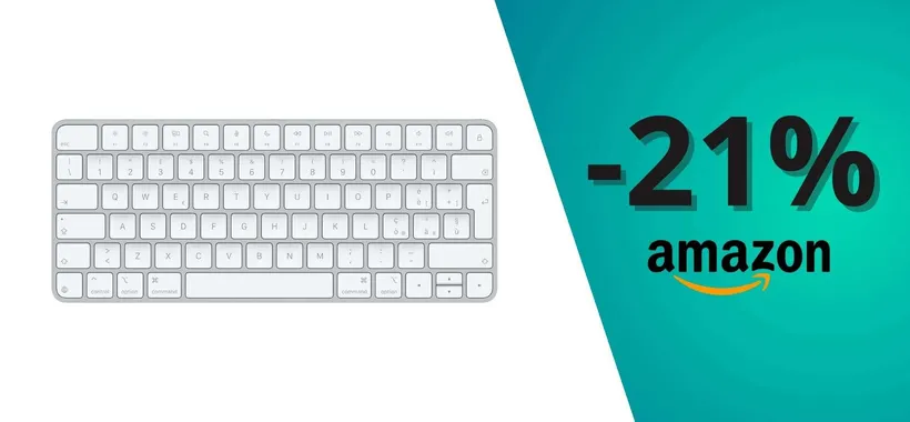 ELEGANZA E PRODUTTIVITA': Apple Magic Keyboard Italiana a soli 93,99€ (-21%)