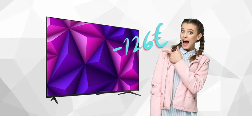 Sharp Aquos: Smart TV da 55" LED 4K UHD al MINIMO STORICO (-126€)