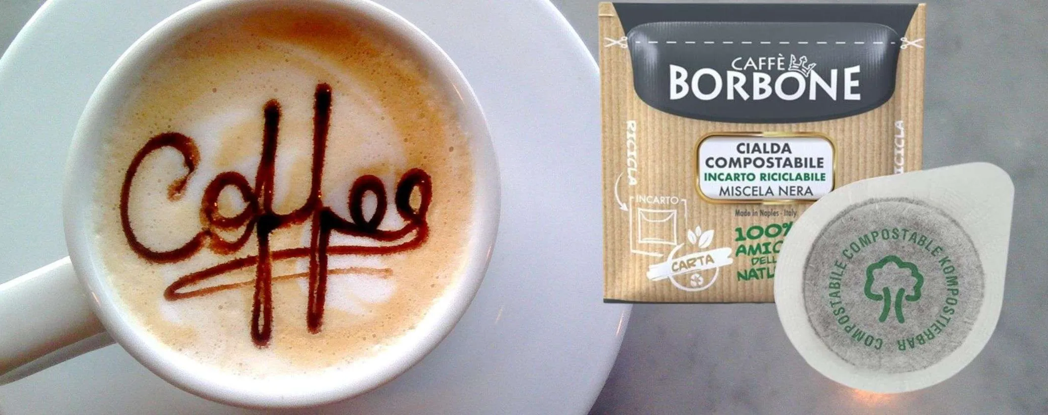 Scorta di cialde Borbone a 6,99€: prezzo RIDICOLO per ogni caffè (0,14€)