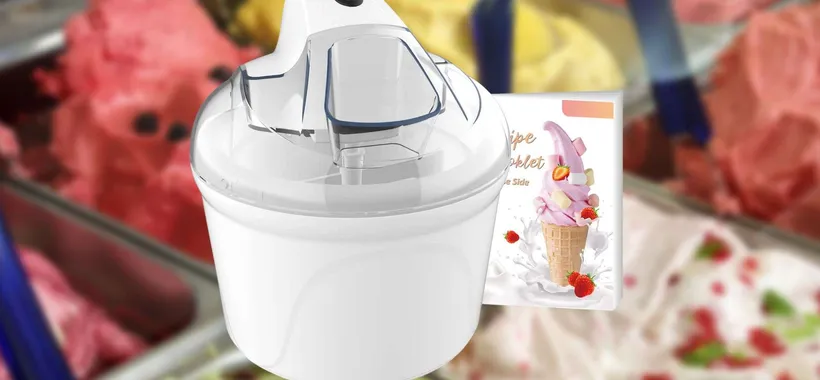 Gelato a prezzo SPROPOSITATO? Preparalo in casa, gelatiera automatica a 27€