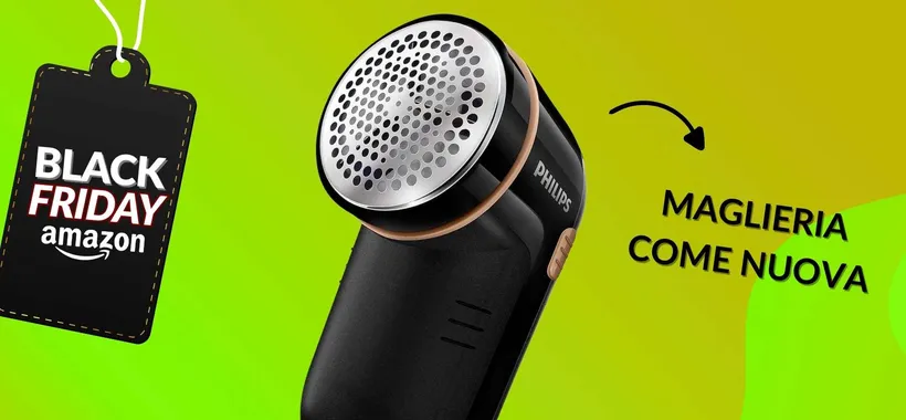 Levapelucchi Philips: fai rinascere la maglieria con 9€ su Amazon