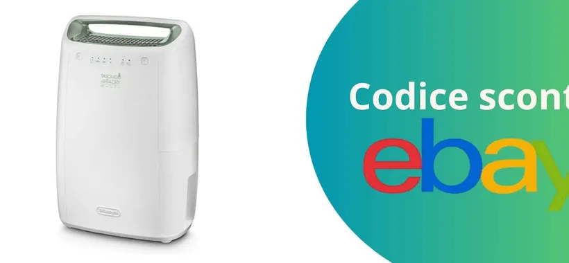 Il deumidificatore De'Longhi che asciuga, depura e migliora la tua vita: lo sconto da urlo!