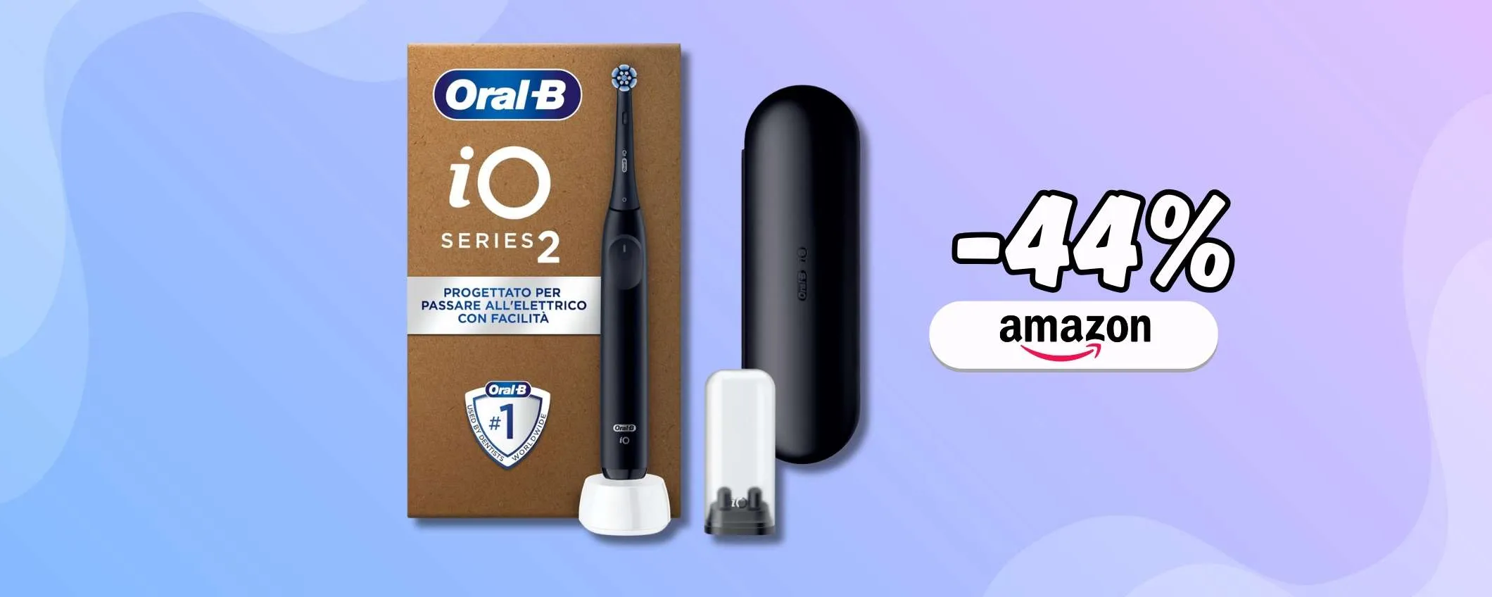 Oral-B iO 2 a soli 49€ è un affare, eleva la tua igiene orale su Amazon