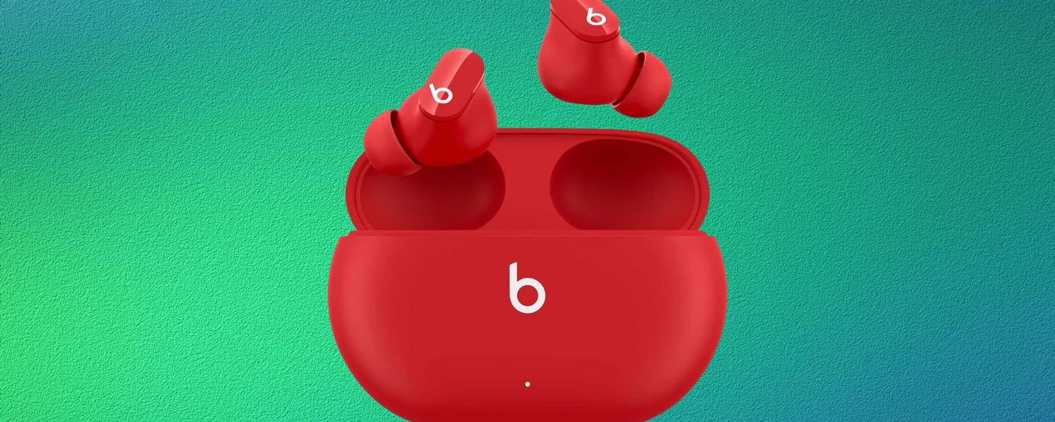 Beats Studio Buds in colorazione Red a prezzo SHOCK: sconto del 57% su Amazon