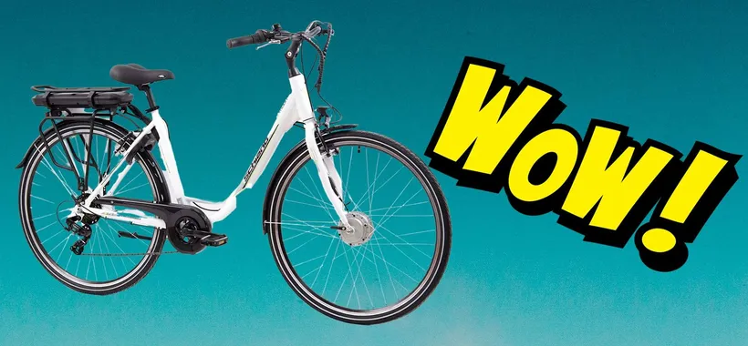 Bici elettrica perfetta per la città a prezzo SBALORDITIVO su Amazon (699€)