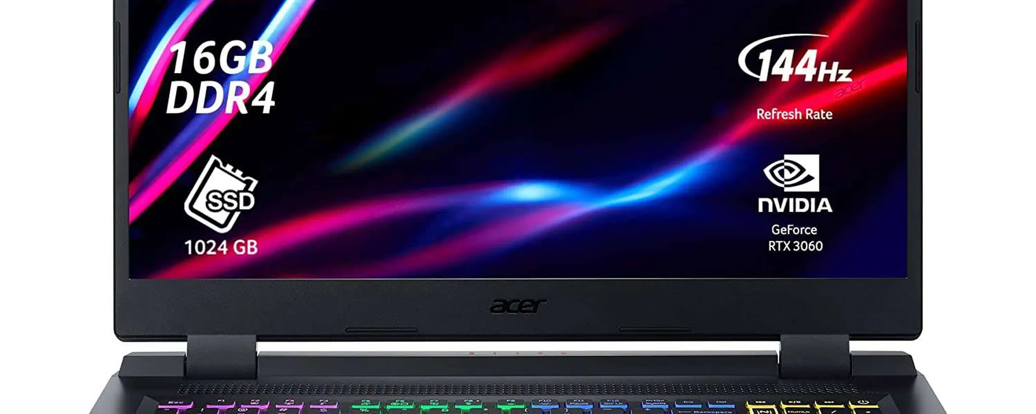 Acer Nitro 5, il laptop gaming con RTX 3060 oggi costa 450€ meno