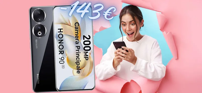 Honor 90 5G (12/512GB) a 143€ in MENO solo su eBay: FOLLIA PURA