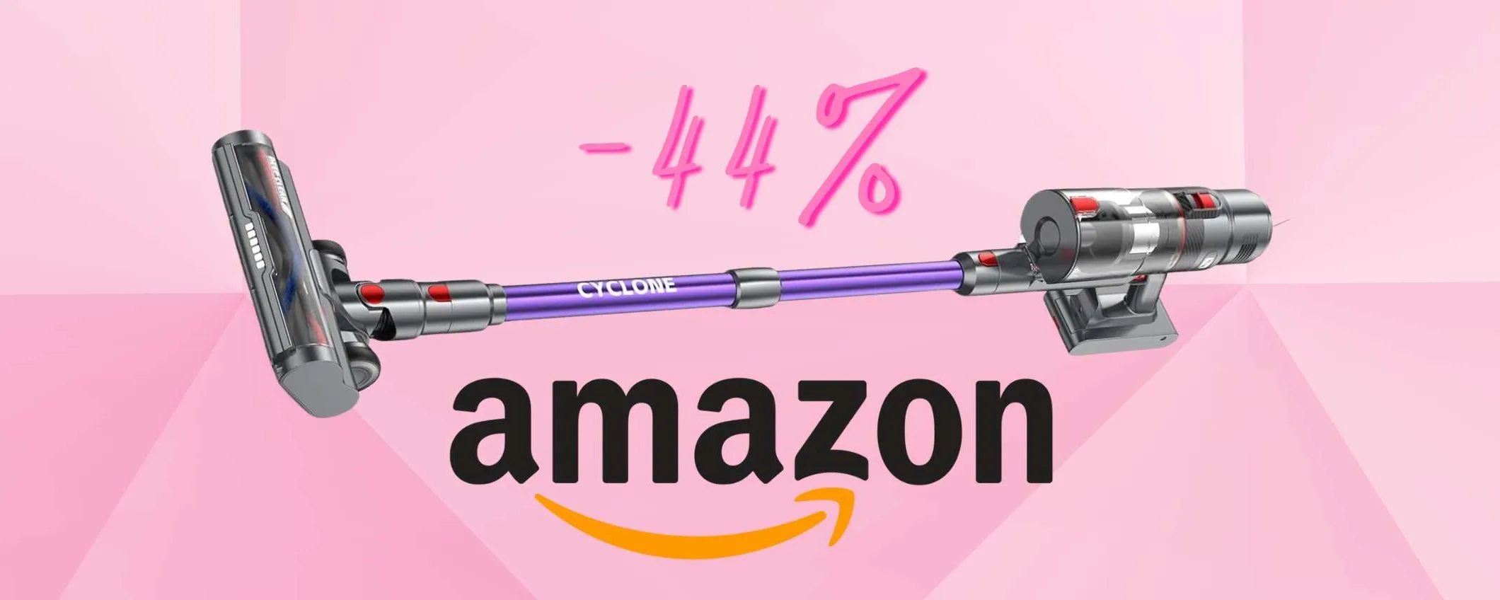 Aspirapolvere senza fili ECONOMICO ma potente in offerta su Amazon