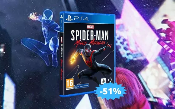 Marvel's Spider-Man Miles Morales PS4: sconto FOLLE del 51%