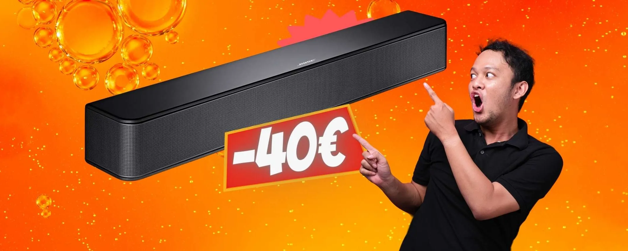 Soundbar Bluetooth by Bose: suono che SPACCA i muri e PREZZO WOW