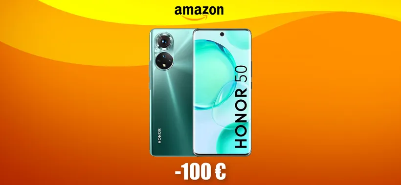 Honor 50 5G è su Amazon a PREZZO IMBATTIBILE: poche unità (-100€)