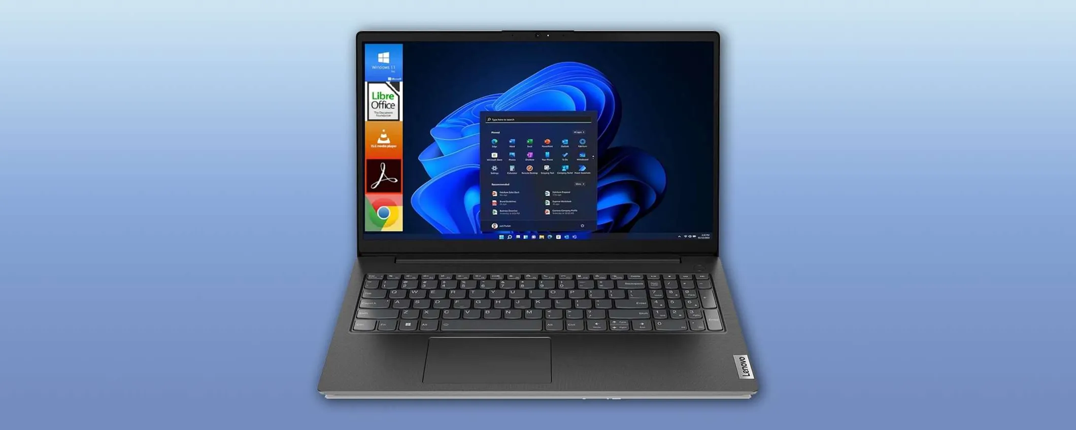 Notebook Lenovo con Windows 11 Pro: occasione a meno di 300€