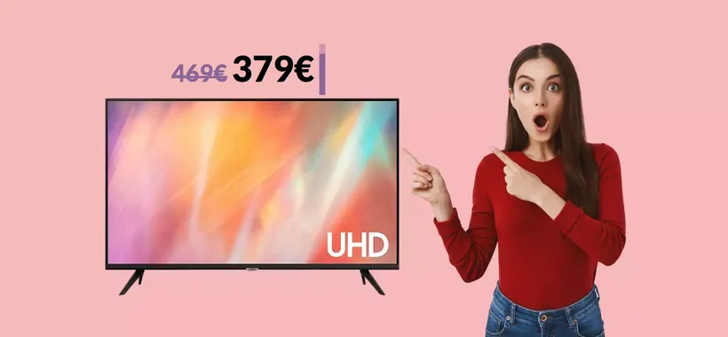 Samsung TV 4K 50'' con Digitale Terreste: l'AFFARE del momento