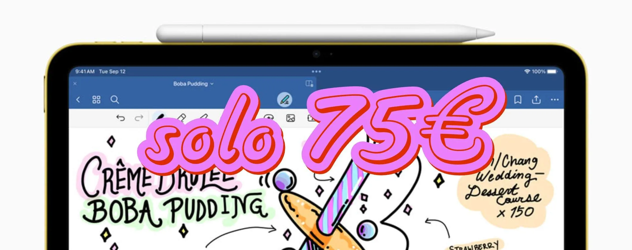 Apple Pencil USB-C a prezzo ribassato: solo 75€ per il Black Friday di Amazon