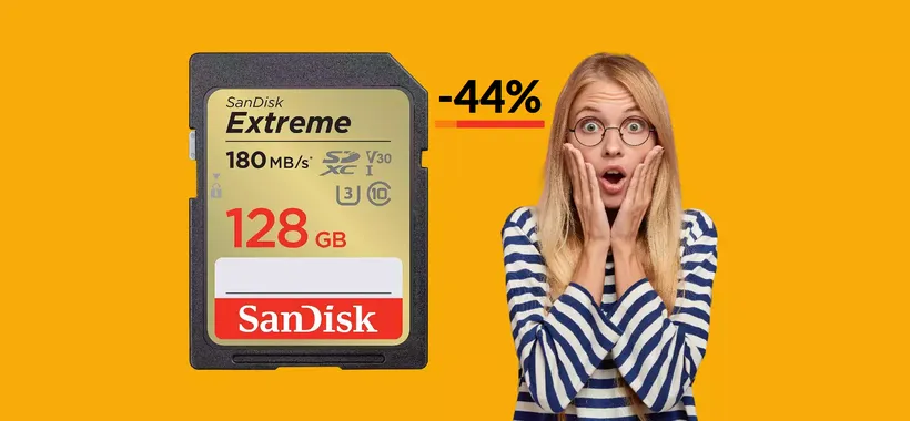 Scheda SD 128GB: la più POTENTE da acquistare con soli 24€