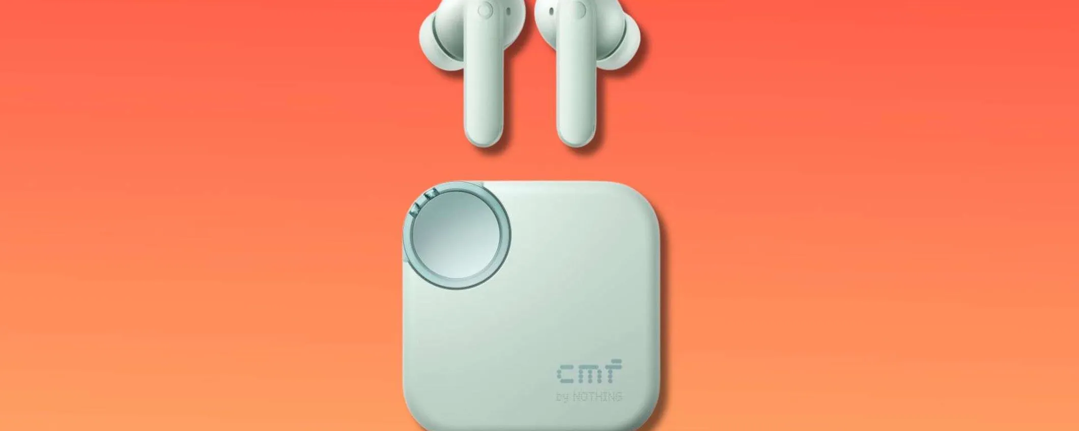 CMF Buds 2 a 39,95€: auricolari con ANC da 48dB e 55 ore di autonomia