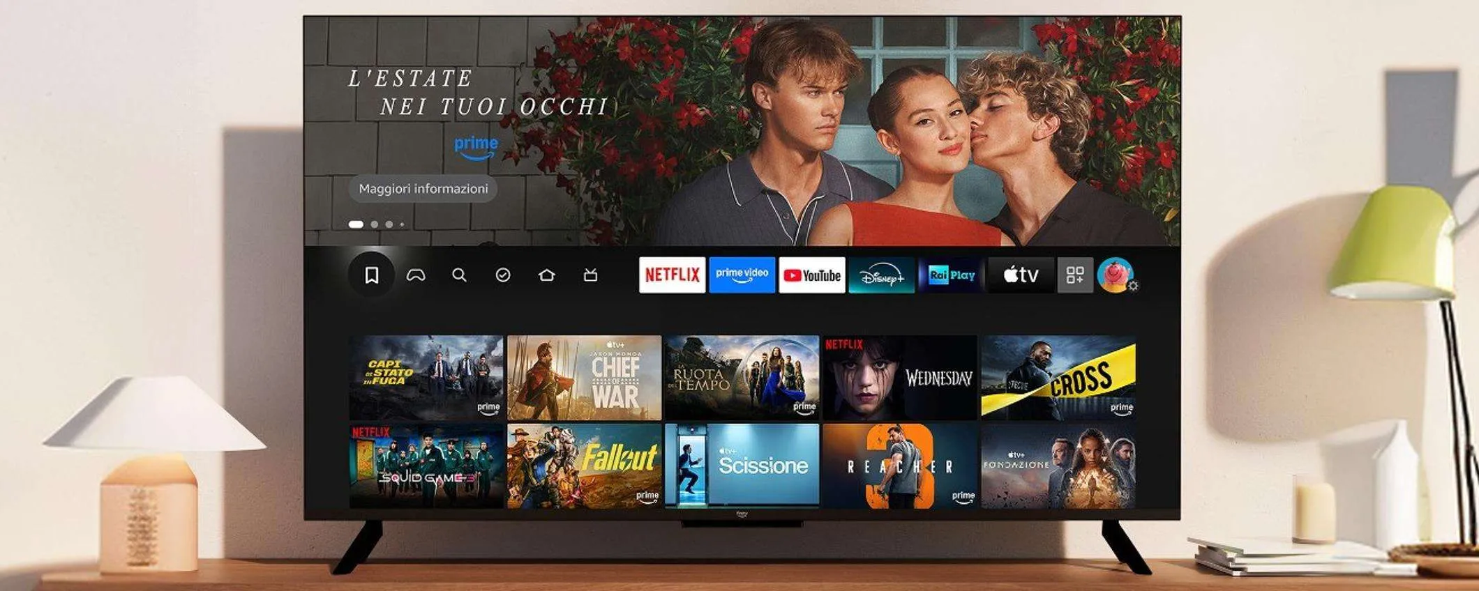 Amazon annuncia Fire TV Stick 4K Select e nuove videocamere da esterno