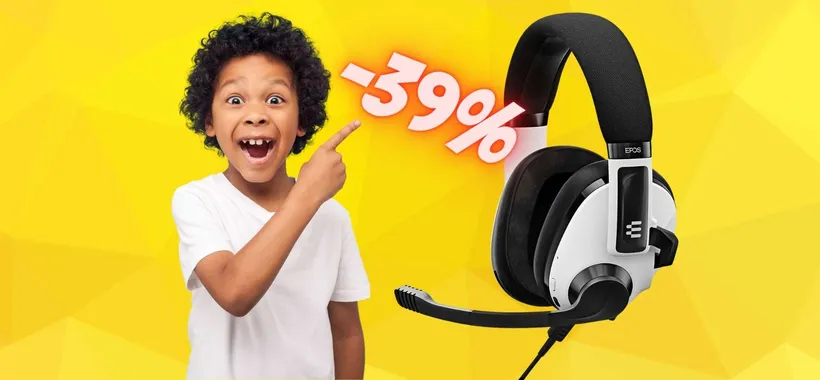 Cuffie da Gaming EPOS H3 Hybrid al 39% su Amazon, AFFARONE