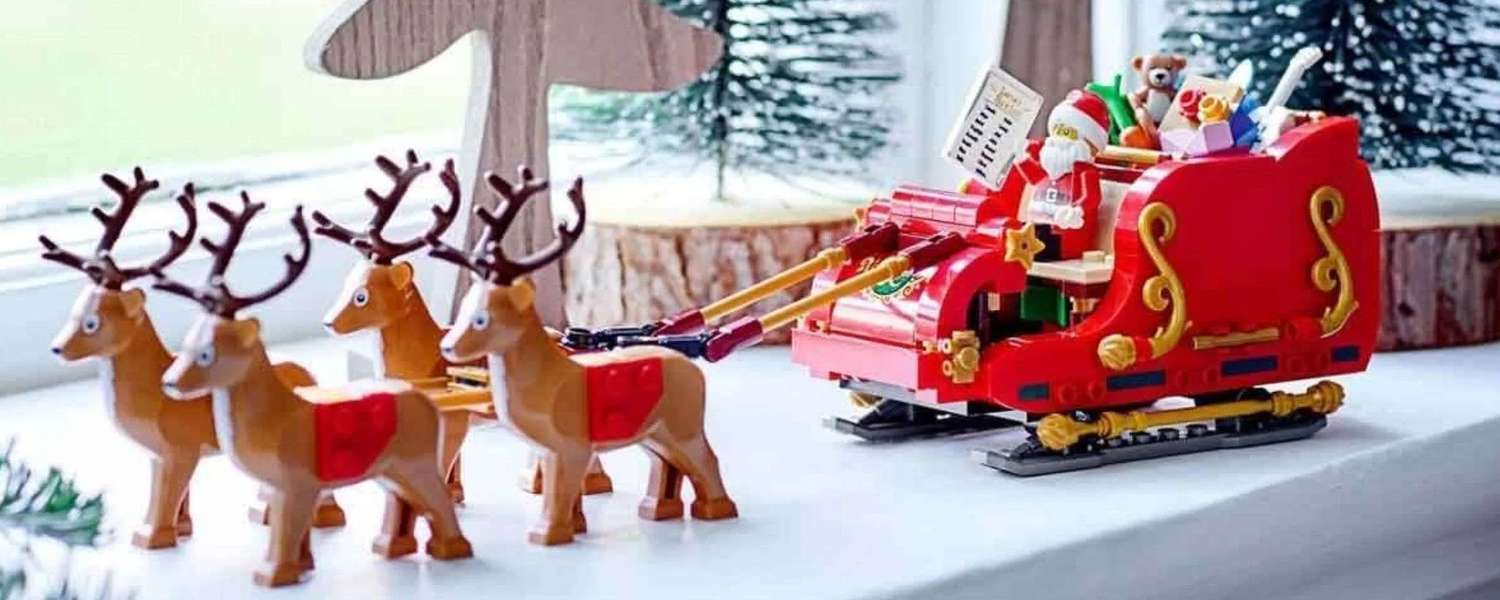 Regalo di Natale già risolto: il set LEGO con Babbo, renne e sacco dei doni scende del 30%