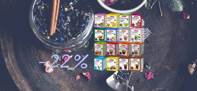 Cialde Bevande Ristora per Dolce Gusto: 22% di sconto su eBay