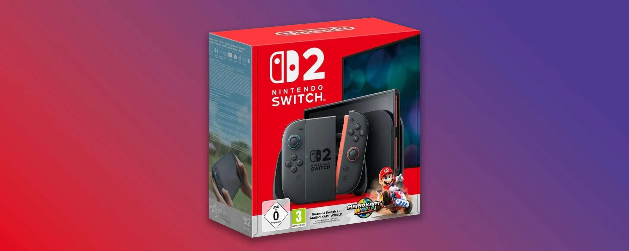 Nintendo Switch 2 e Mario Kart World: il bundle che volevi a prezzo scontato