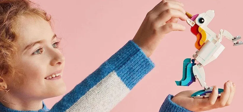 LEGO Unicorno giocattolo 3-in-1 a meno di 10€: un REGALO perfetto