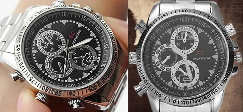 Sembra un orologio, ma ha una videocamera NASCOSTA: da avere (18€)