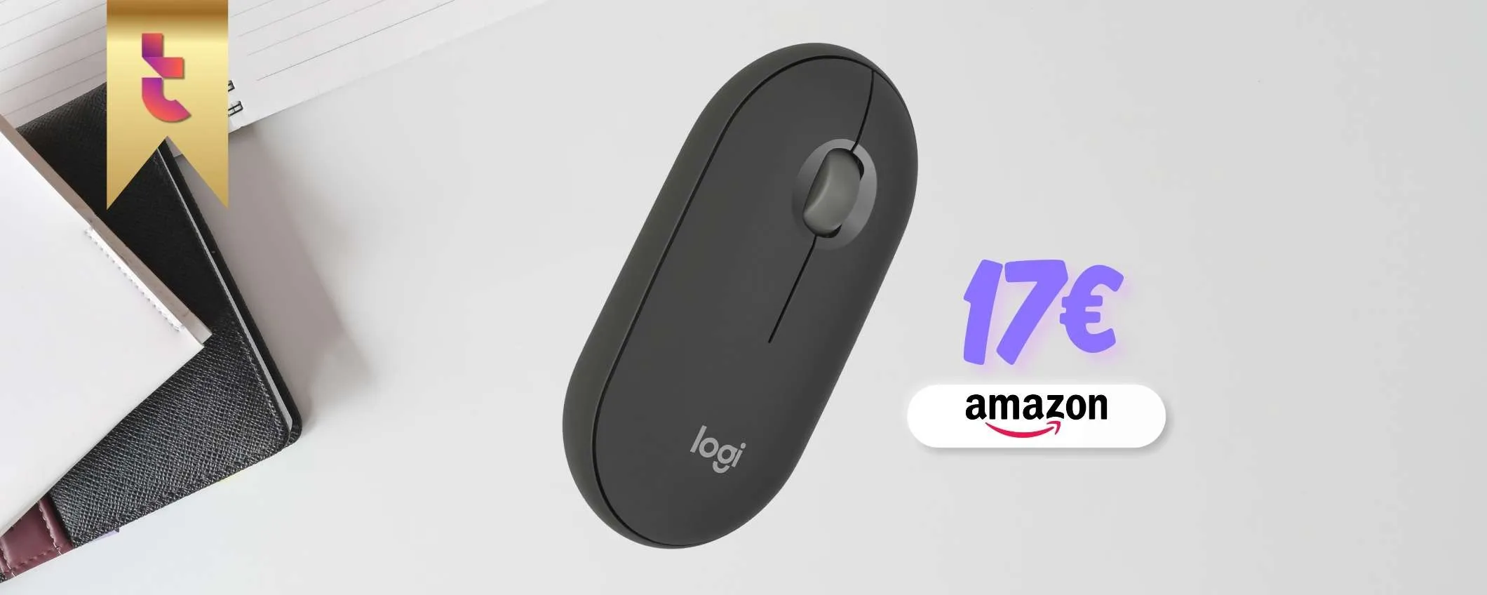 Logitech Pebble 2 è il mouse perfetto e che porti A SPASSO (solo 17€)
