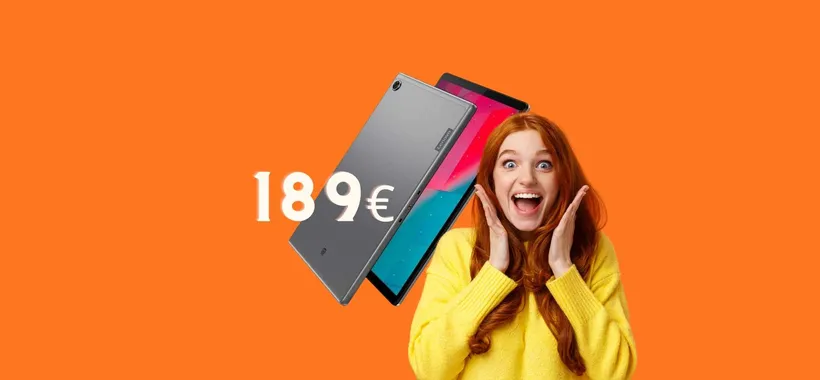 Lenovo Tab M10 Plus: la perfezione a soli 189€, solo su eBay
