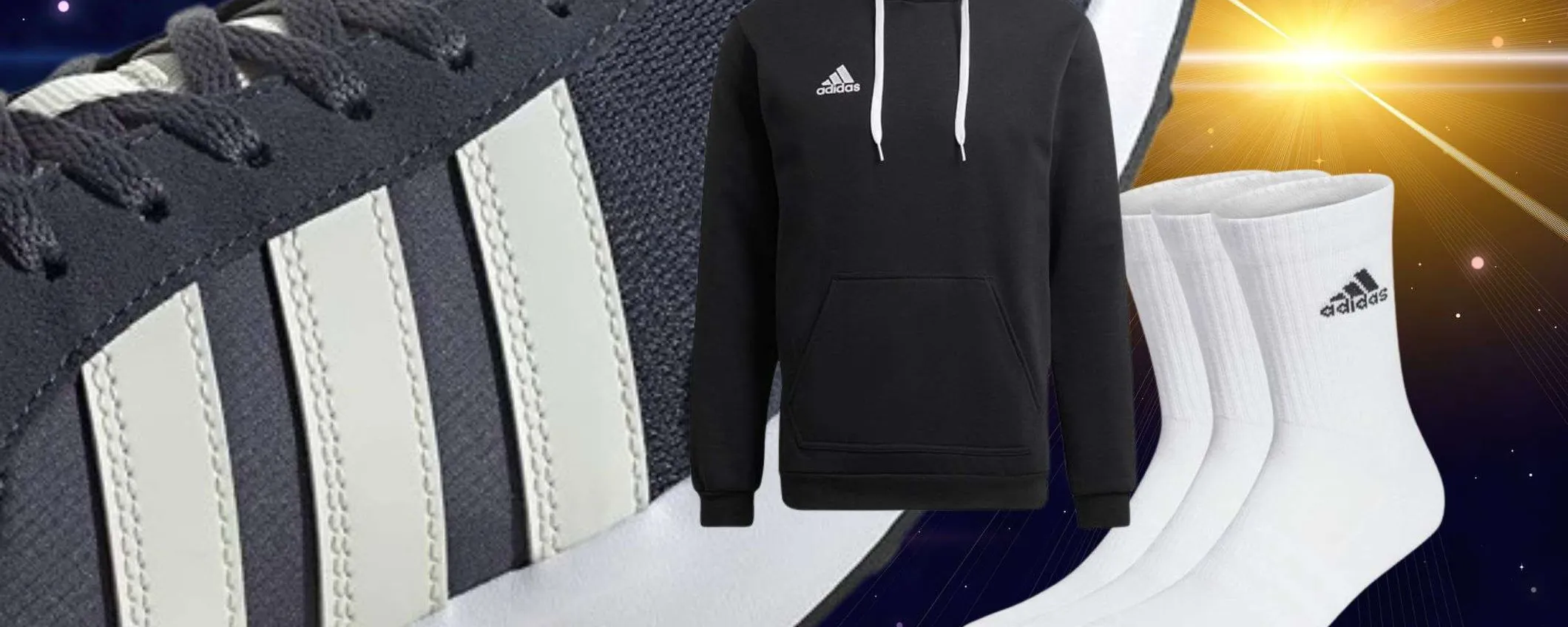Adidas SVENDE TUTTO su Amazon per Natale: occasioni da 8,49€