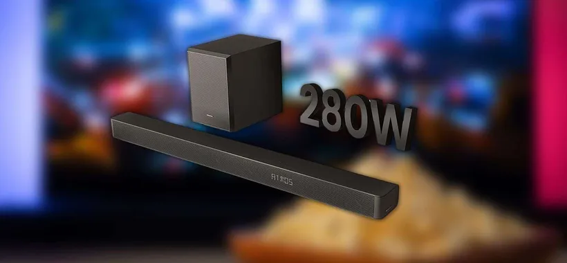 Soundbar in offerta: 280W di potenza a meno di 200 euro