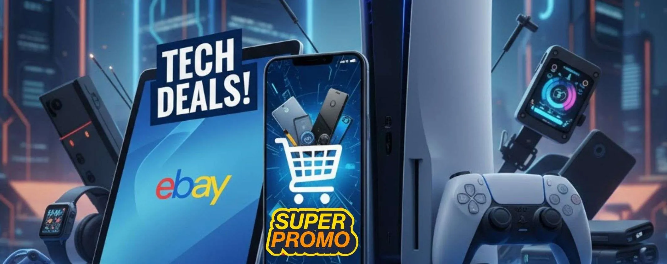 10 offerte tech a prezzo folle prese d'assalto oggi su eBay