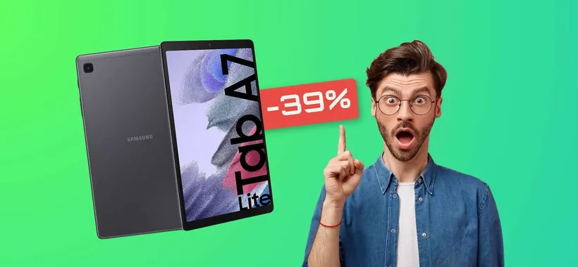 Tablet Samsung da comprare ORA: poco più di 100€ con il Black Friday