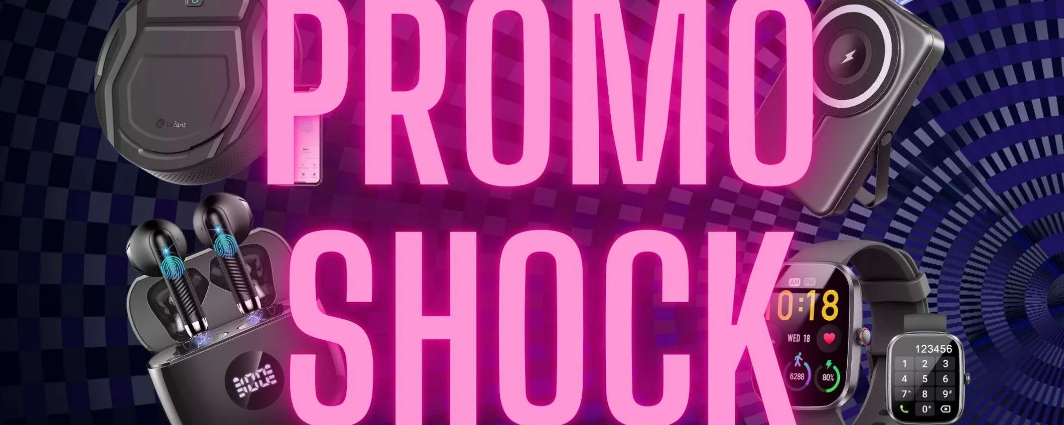 Volantino Amazon delle PROMO SHOCK: sconto minimo 50% (a partire da 15,99€)