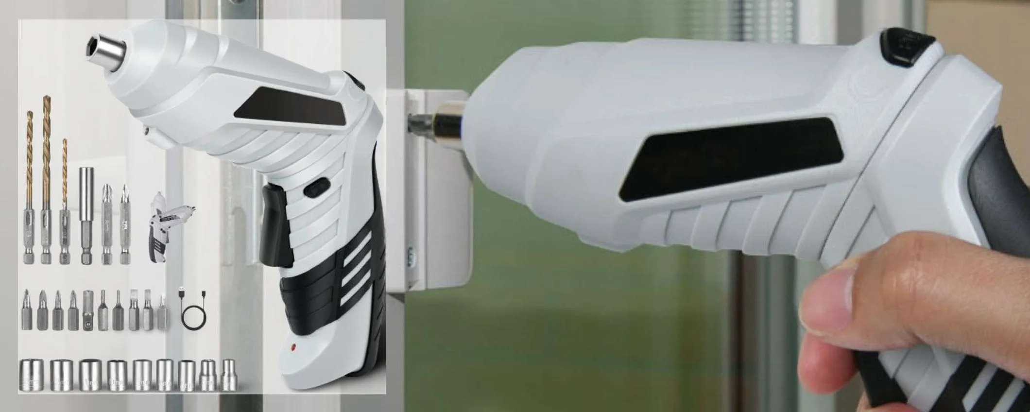 Avvitatore ricaricabile con 25 accessori a in promo SHOCK su Amazon (14€)