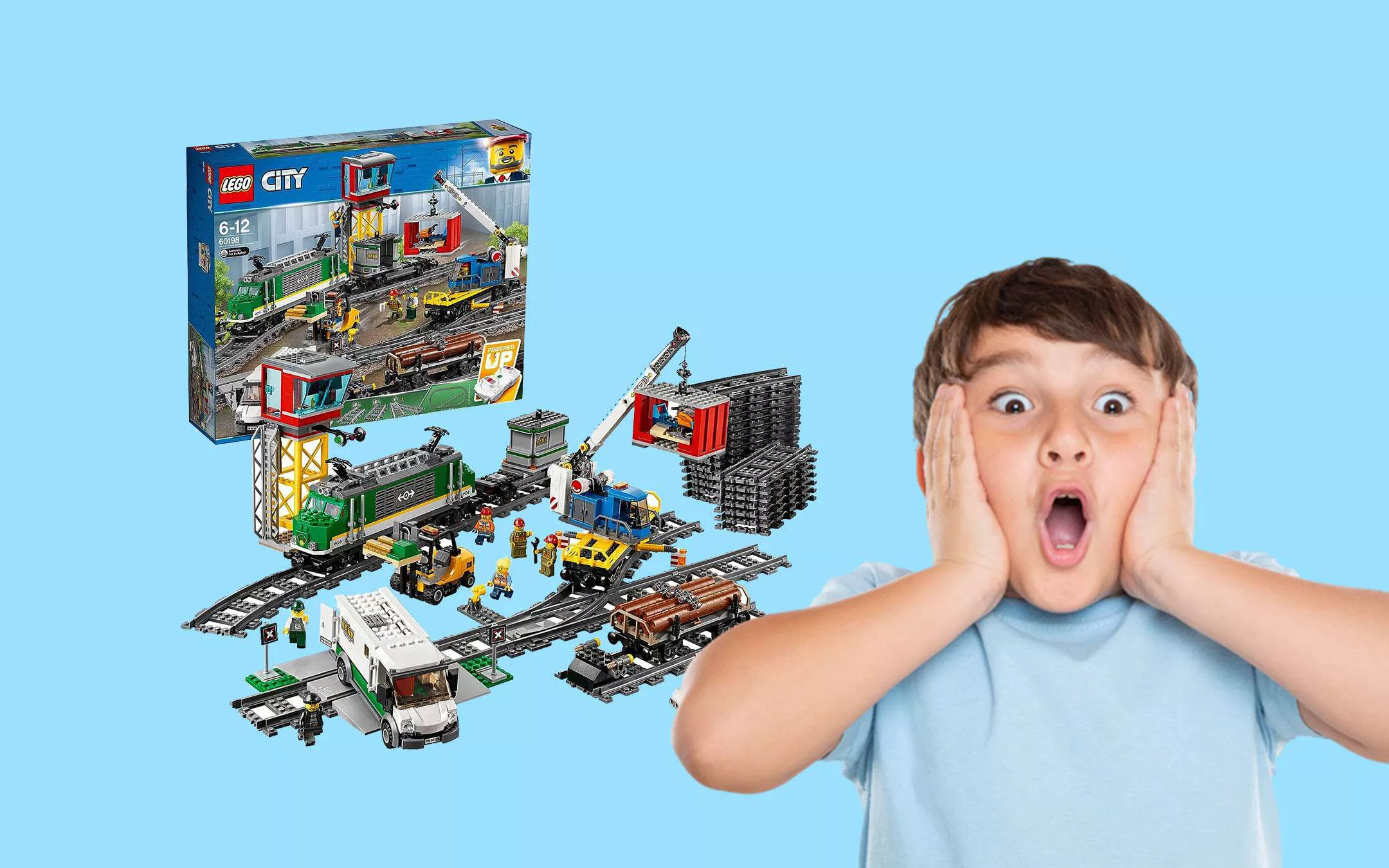 LEGO City Treno Merci in offerta TOP: risparmia 76€ su