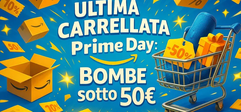 Amazon Prime Day ULTIMA mega carrellata di BOMBE SHOCK a meno di 50€