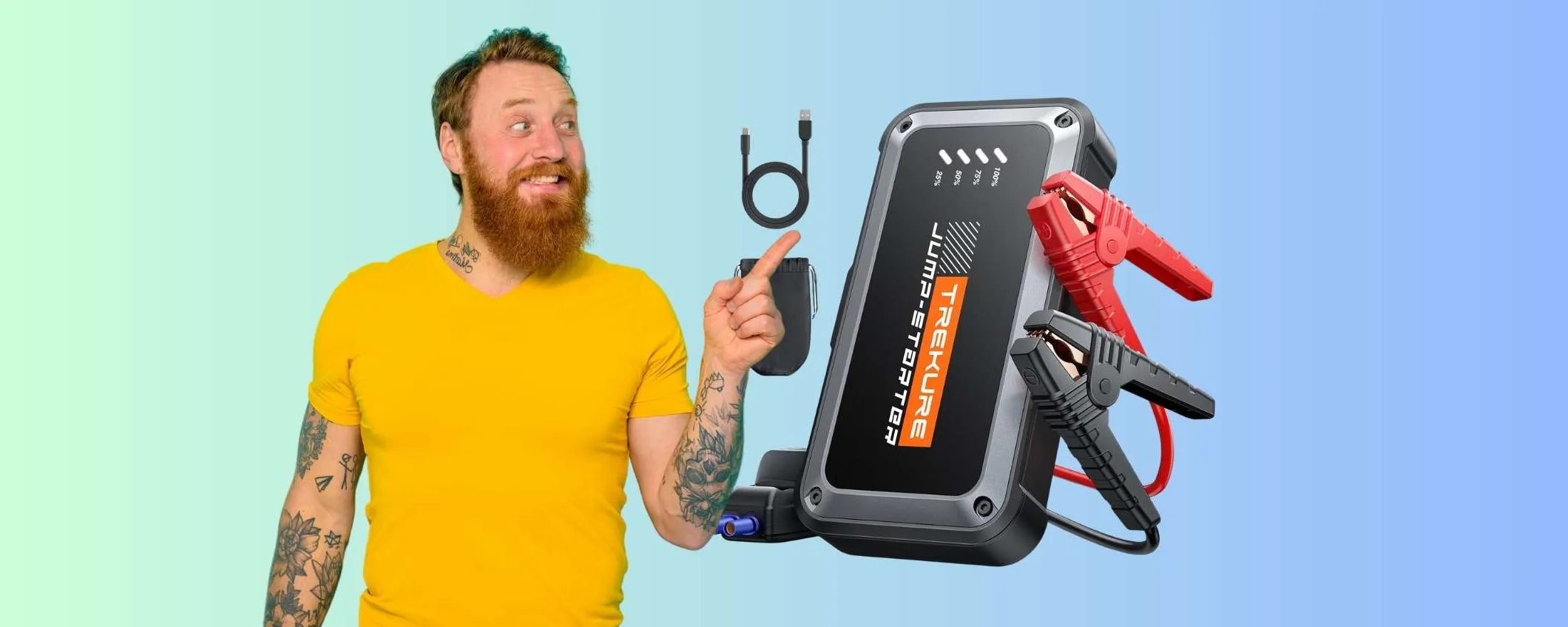 Viaggia sereno con questo avviatore di emergenza in offerta su Amazon