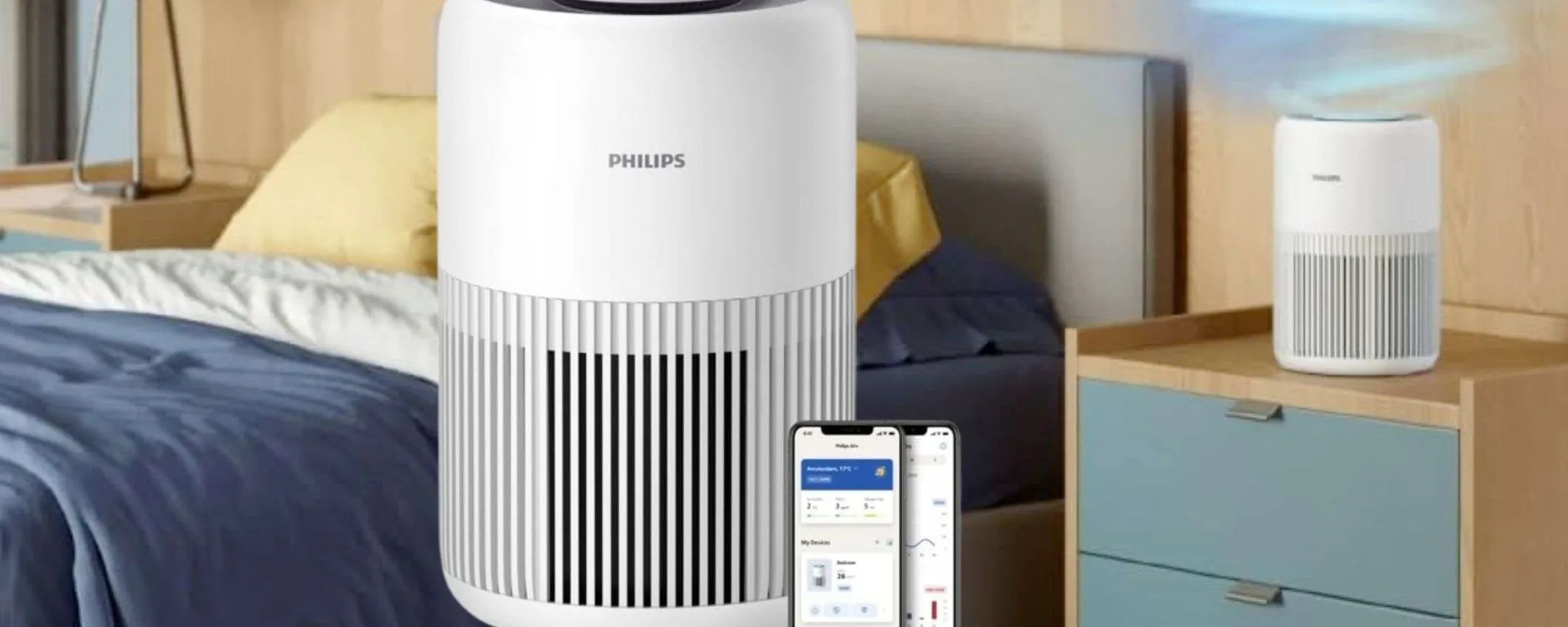 Philips Serie 900: prezzo BOMBA per l'eccellente purificatore d'aria smart
