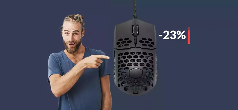 Questo mouse è GENIALE: addio mani sudate stando al PC (38€)