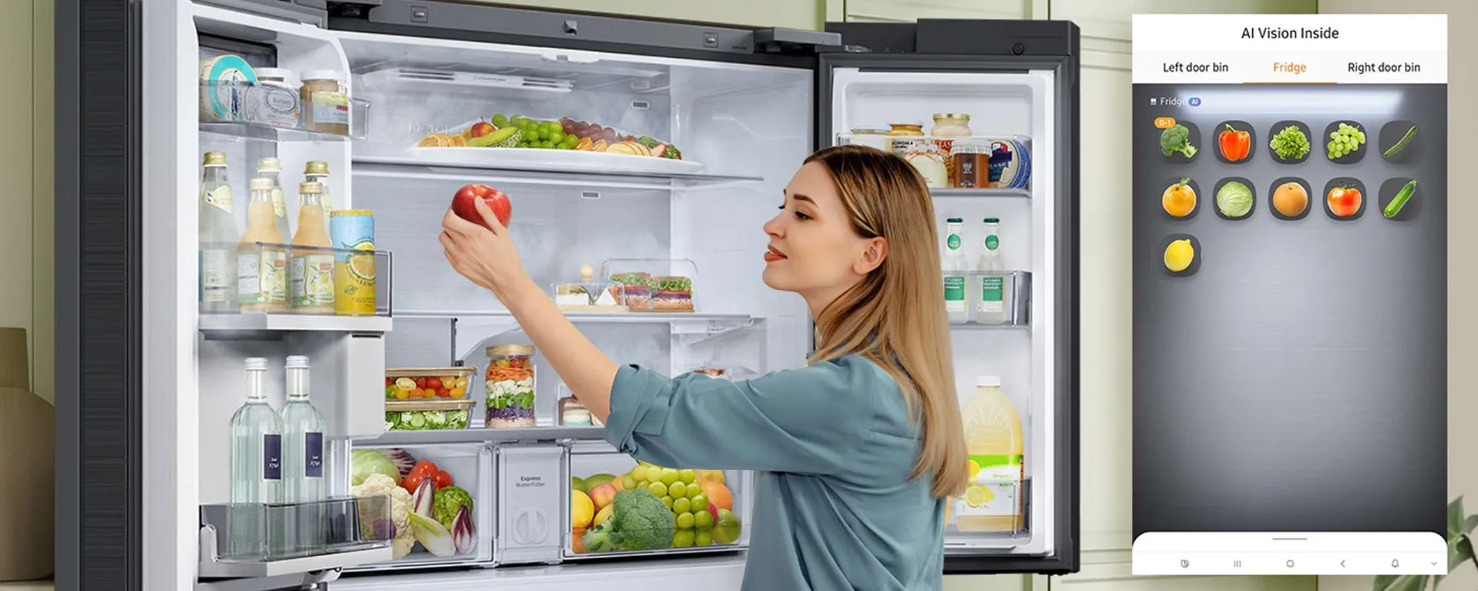 Nemmeno la cucina è al sicuro dalle pubblicità: sui frigoriferi Samsung arrivano gli ads